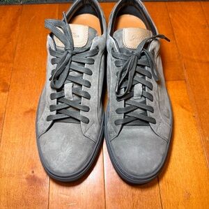 Men’s Good Man Brand Gray Nubuck Leather  Sneakers